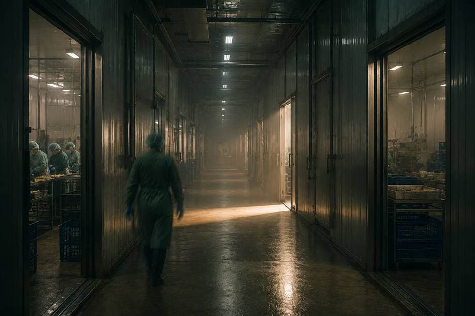 Factory walkthrough film — to be produced (self-hosted player)